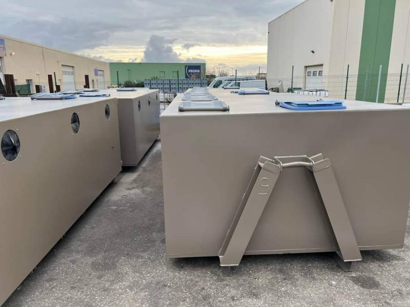 FABRICATION DE BENNES A DECHETS POUR COMMUNE EN FRANCE