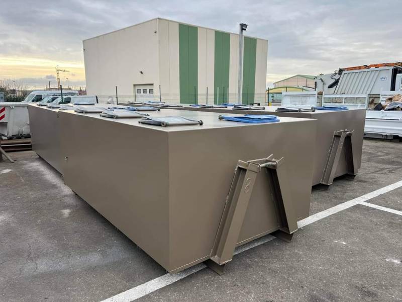 FABRICATION DE BENNES A DECHETS POUR COMMUNE EN FRANCE